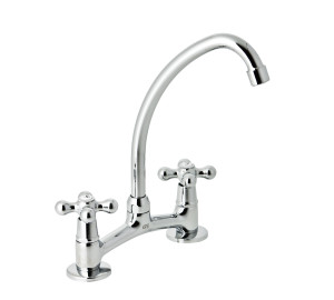 Mezclador mesada 16 cm caño tubo NEW REGENT